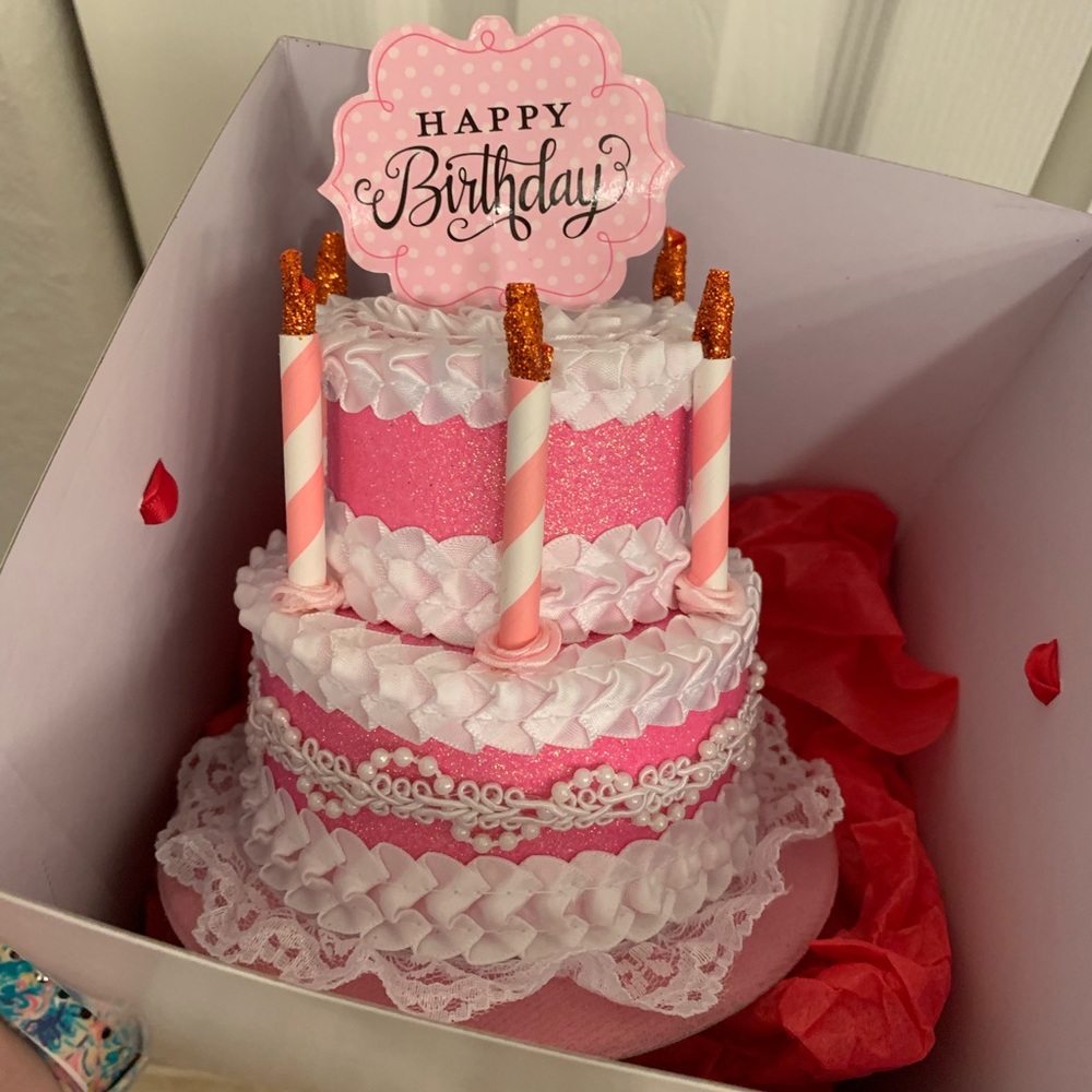 Birthday Cake Fascinator